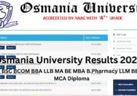 Osmania University Results 2025 (degree) www.osmania.ac.in semester result 2025